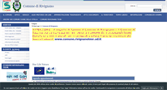 Desktop Screenshot of comune.rivignano.ud.it
